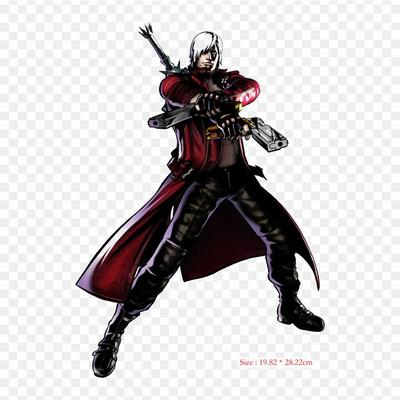 Devil May Cry 3 Dante Devil May Cry 3 Dante'S Awakenin Iron On Heat Transfer Printing Vinyl Patches Sticker for Clothes DIY Appliques Washable Patches