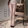 360 Sexy Aurora Stockings, Polka Dot Black Silk Seamless Grease Pantyhose, Women's Dot Black Silk