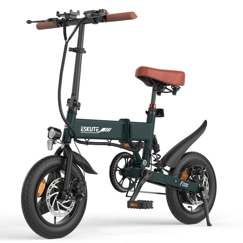 Electric Bike Foldable ESKUTE F200 250W Motor Top Speed 25Km/h 36V 7.8AH Range 50Km Load 120Kg