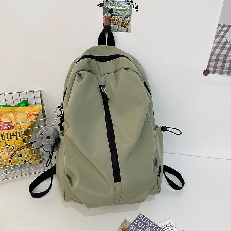Рюкзак для старшеклассника, мужской, модный, уличный, трендовый, дорожная сумка, корейский рюкзак, для студентки колледжа, простой рюкзак large