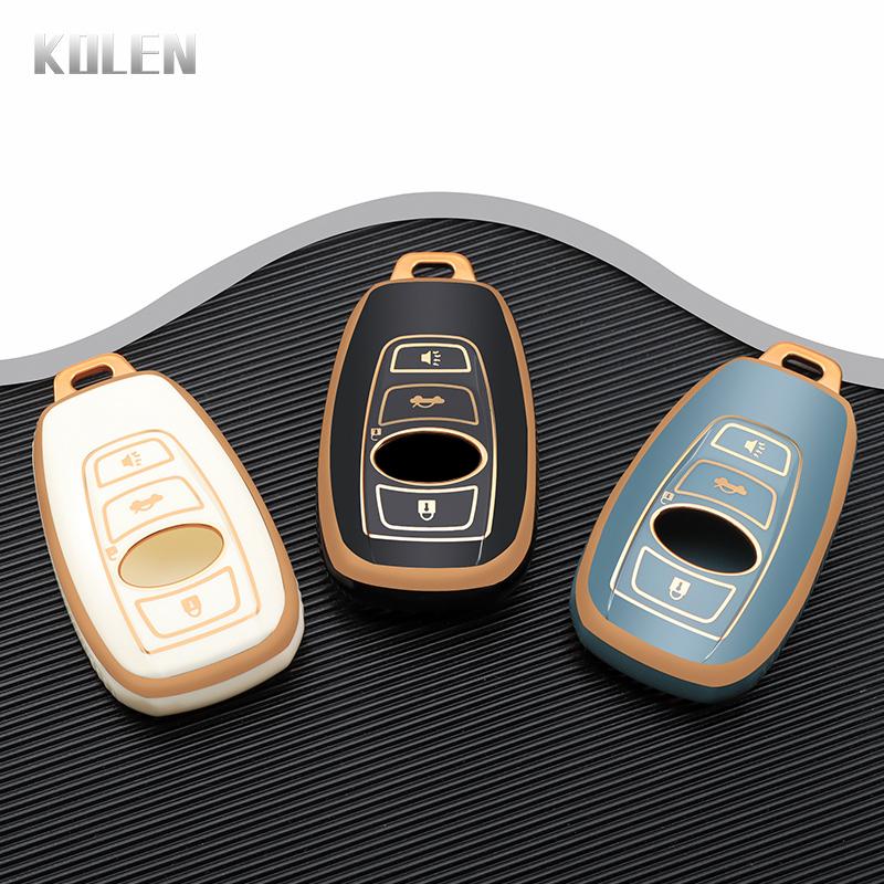 NEW TPU Car Remote Key Case Cover Shell Fob For Subaru Forester XV Outback BRZ WRX STI Legacy Impreza Crosstrek Bag Accessories