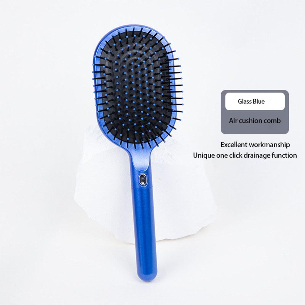 

Air cushion comb portable massage care smooth hair anti-static curly hair comb household airbag combscalp high-end massage comb синий