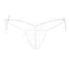 Intimo da donna con mini perizoma in rete trasparente con mini T-Back e perizoma