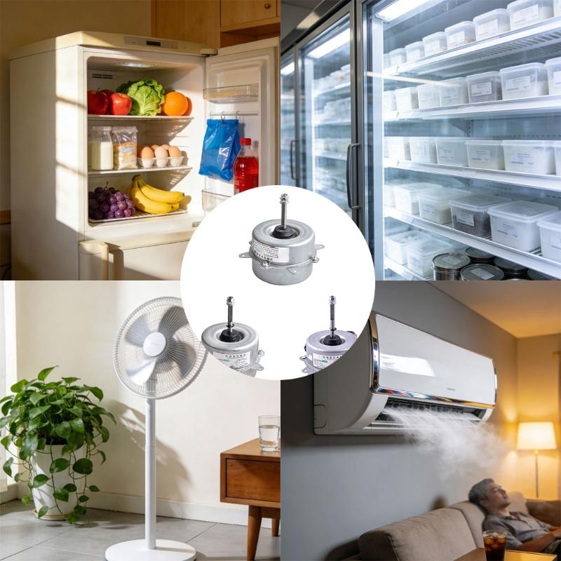 YDK-40-6-5/YDK-40-6-6.7/YDK-40-6-7.6 High Efficiency Miniature Motor For Air Conditioner Indoor Unit Fridge Cooling
