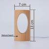 Wooden LED Desk Lamp, Night Light, Dimmed LED Lighting, Creative Table Lamp