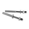 2PCS Iron Drum Tight Screw Stainless Steel Tension Rods Percussion Replacement Accessory WC902