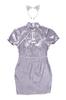 Macaron Cat Cosplay Gray China Gray [Clear Stone] Women's