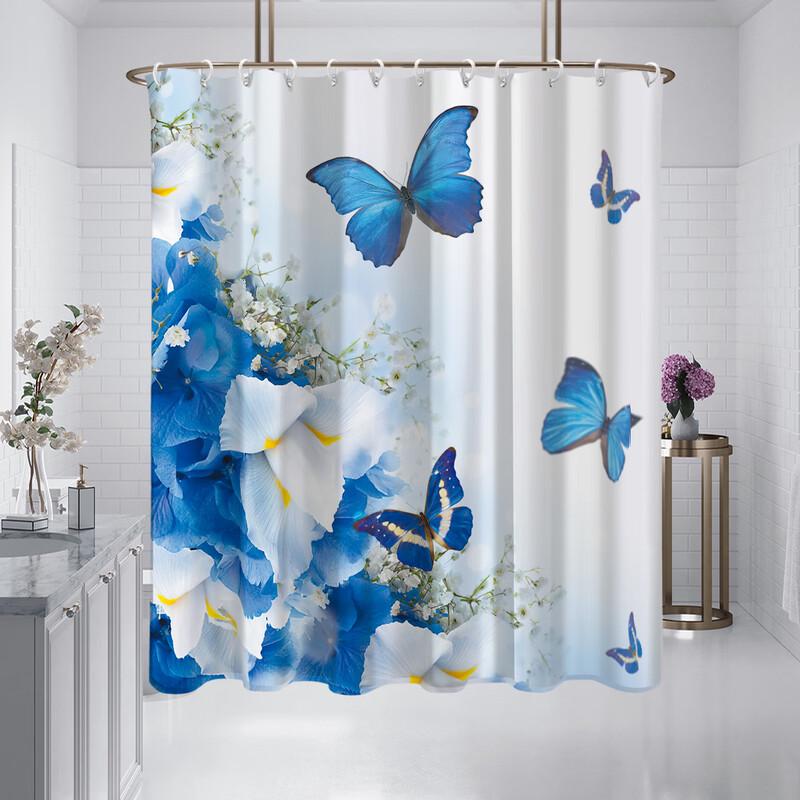 Yicheng Thickened Waterproof Shower Curtain