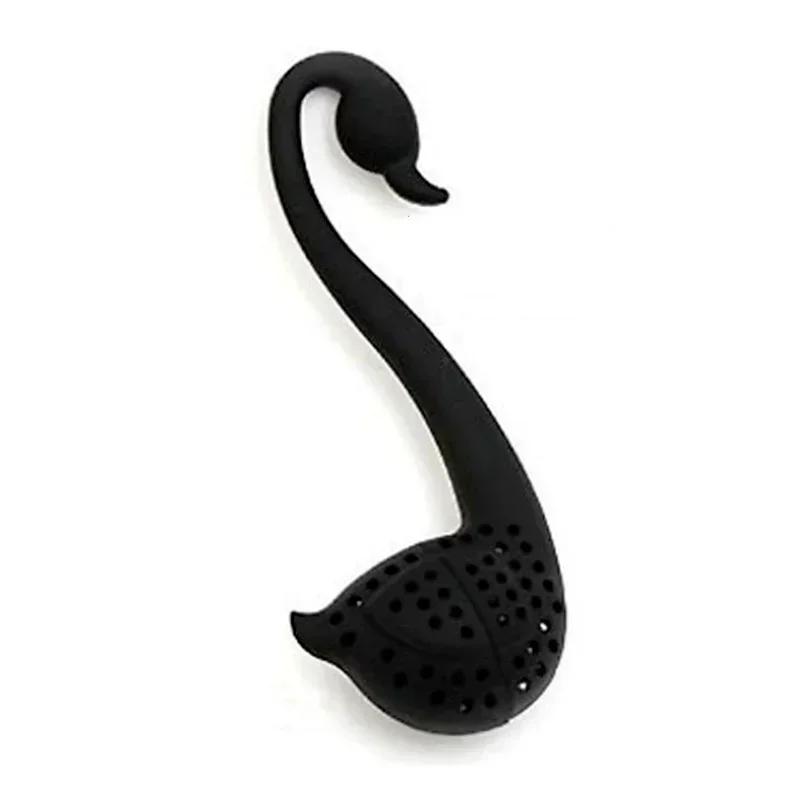 Create Art Shaped Blacktea Tea Infuser Tea Strainer Silicone Loose Leaf Herbal Spice Brewing Tools Kitchen Tea Strainer Supplie