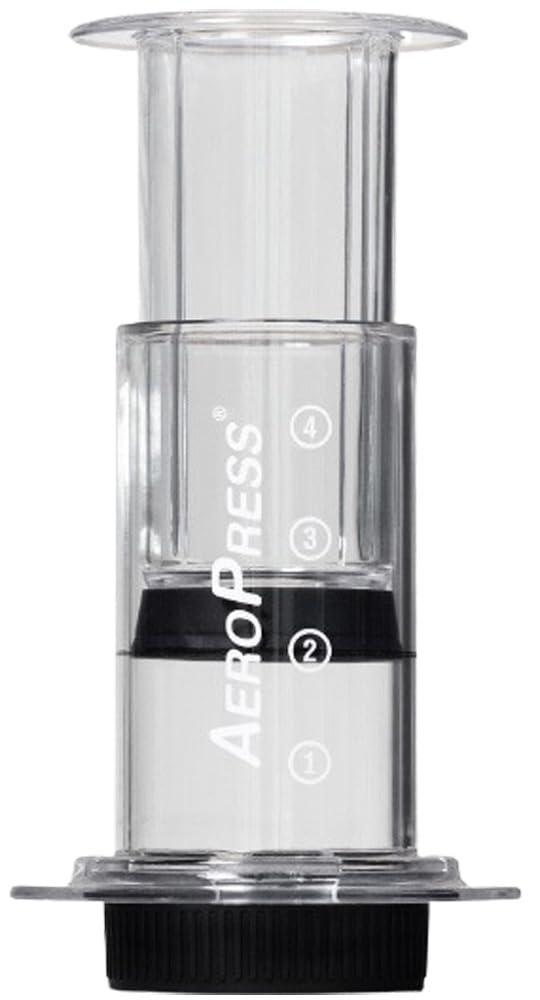 AeroPress Clear Coffee Maker with Filter for French and Iced Pressure 89209133 Press, Espresso, Coffee, Brewing,