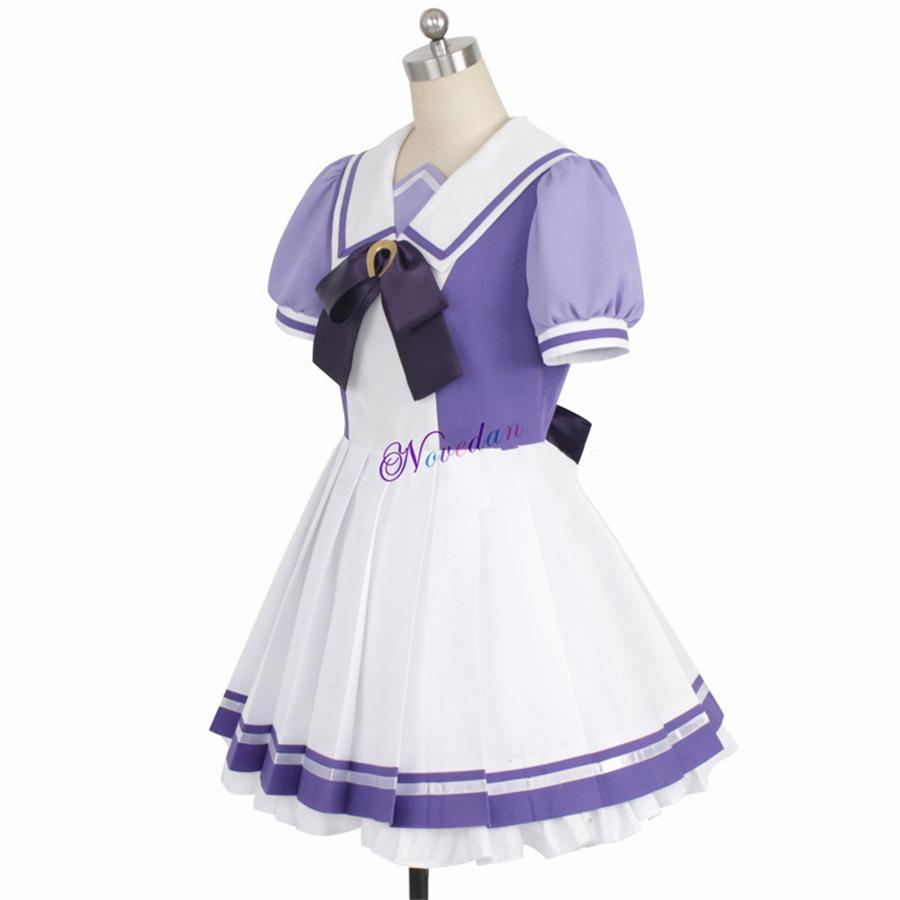 Anime Uma Musume Pretty Derby Cosplay Costume Toukai Teiou School Uniform Gold Ship Special Week Cosplay Lolita Sailor Dress