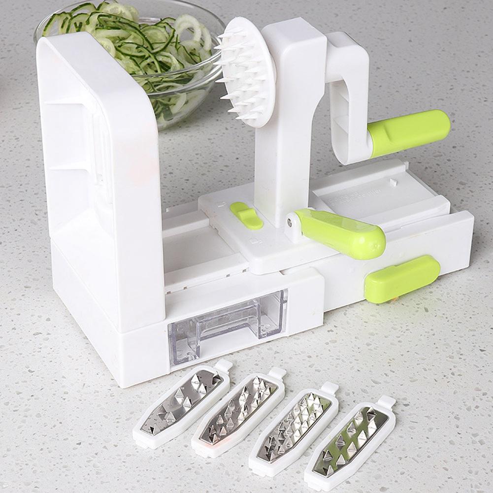 

Good-Spiralizer Spiralizer Slicer Zoodles Maker Zucchini Noodles Maker Veggie Spiralizer Spiral Slicer Spaghetti Squash Maker білий