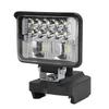 Tragbare LED Arbeitsleuchte Wiederaufladbar 18V Lithium Hohe Helligkeit 3in 8W 2400lm Akku Flutlicht