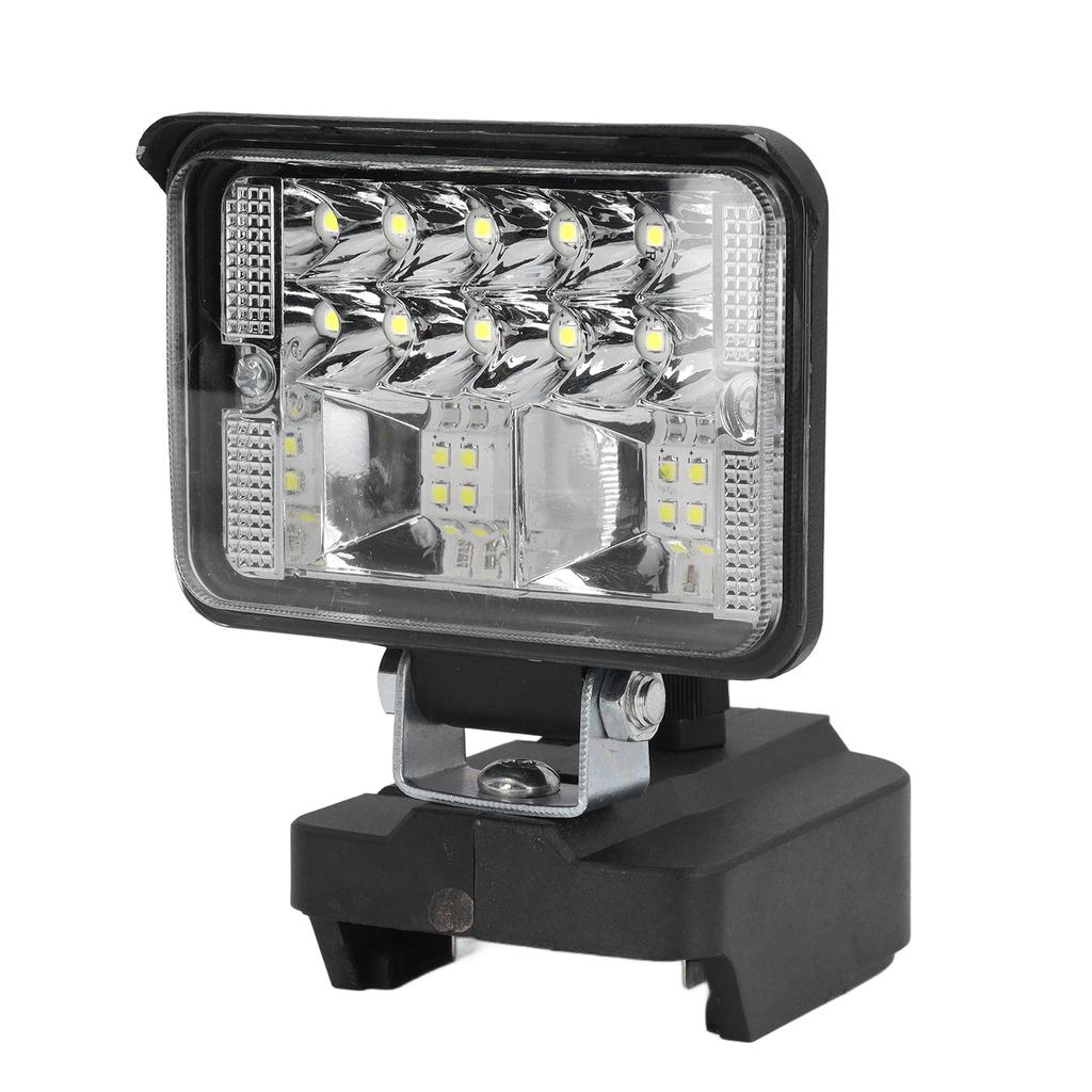 Tragbare LED Arbeitsleuchte Wiederaufladbar 18V Lithium Hohe Helligkeit 3in 8W 2400lm Akku Flutlicht