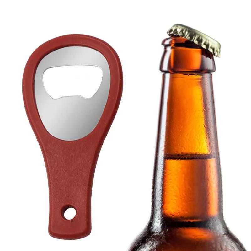 Portable Jar Opener Mini Jar Opener Iron Bottle Opener Non-Slip Handle Can Beer Bottle Opener for Home Kitchen Accessories