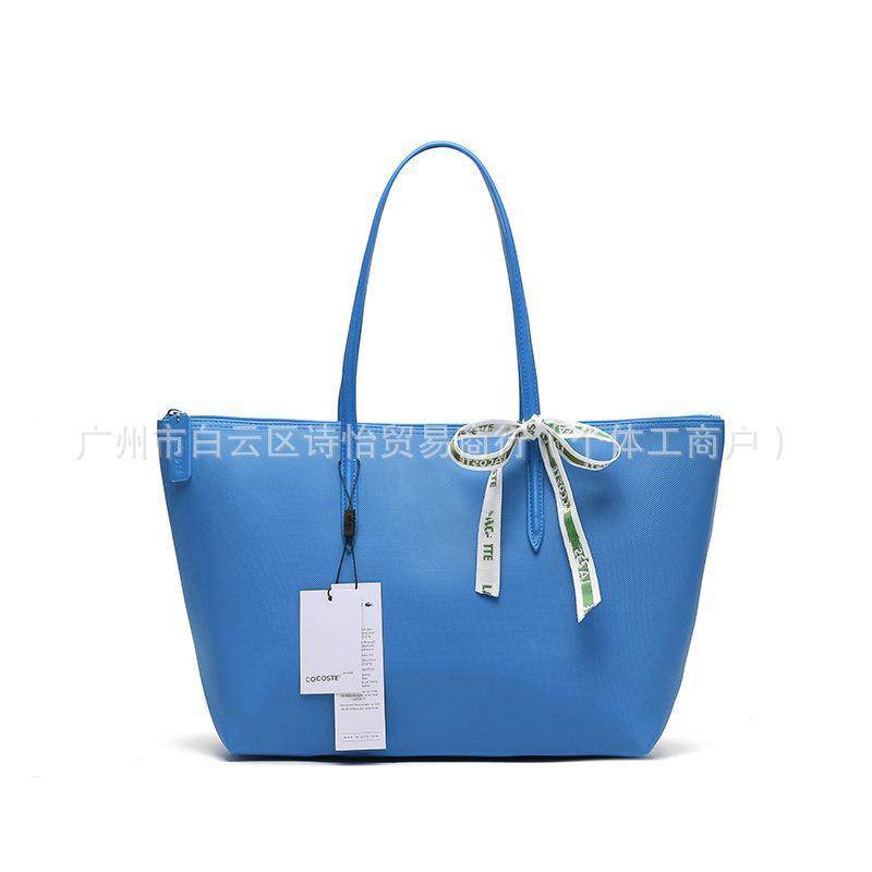 Yatay L timsah moda tote çanta büyük kapasiteli dumpling çanta alışveriş çantası taşınabilir omuz çantası iş çantası