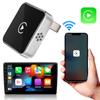 2 In 1 Wireless CarPlay Android Auto Adapter Carplay AI Box Auto Connect Wireless CarPlay Adapter for Factory Wired CarPlay Cars