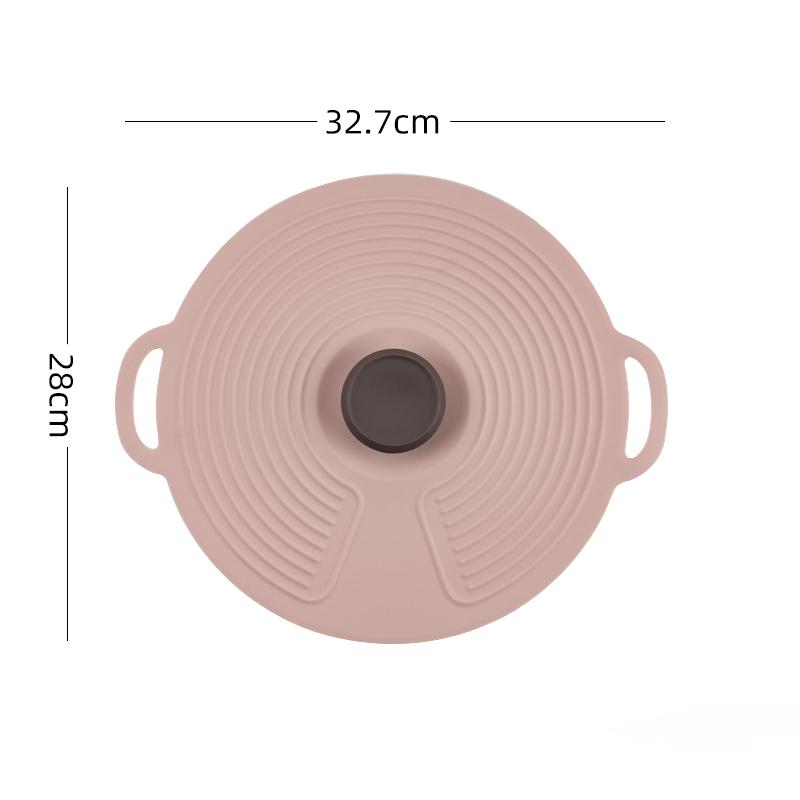 Heat Resistant Microwave Splatter Cover Silicone Fresh-Keeping Cover Boil Over Protector Boil OverUniversal Lid Leak Proof