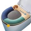 Cartoon Toilet Seat with Thickened Color Scheme for Household Toilets Waterproof Toilet Seat Ring for All Seasons Bathroom