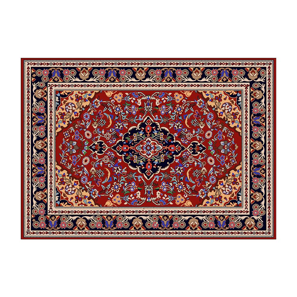 VIKAMA Luxury Moroccan Boho Rug, Non-Shedding Non-Slip Bedroom Living Room Carpet,Fade Resistant,Hallway Long Carpet Home Decor