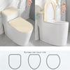 Stretch Velvet Toilet Lid Cover and Toilet Tank Lid Cover, Bathroom Toilet Lid Cover Set with Elastic Bottom, Machine Wash