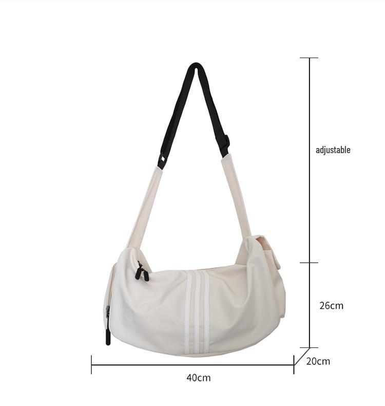 Macaronfarben Leichte Umhängetasche für Schwimmen, Yoga, Fitness, Reisen - Große Kapazität Unisex