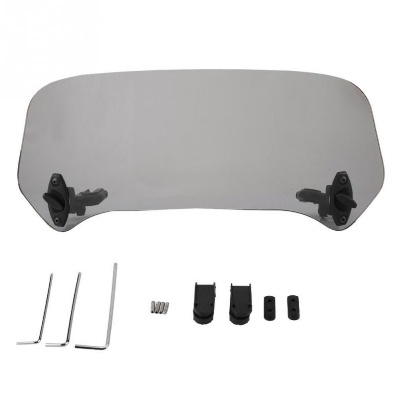 Windscreen Universal Motorcycle Modified Windscreen Windshield Spoiler Air Deflector Transparent