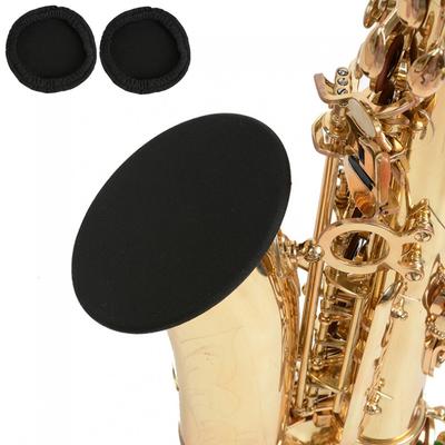 2 pezzi riutilizzabili in cotone poliestere Sax tromba corno copri cappello muto per sassofono contralto/tromba antipolvere e silenzio