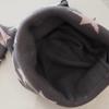 Lovely Bunnies Ear Knitted Hat Star Pattern Winter Hat Outdoor Softable Warm Hat for Winter Warmth