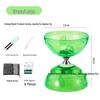 Transparent Rubber Bearing Diabolo - Beginner & Student Double-Ended Diabolo