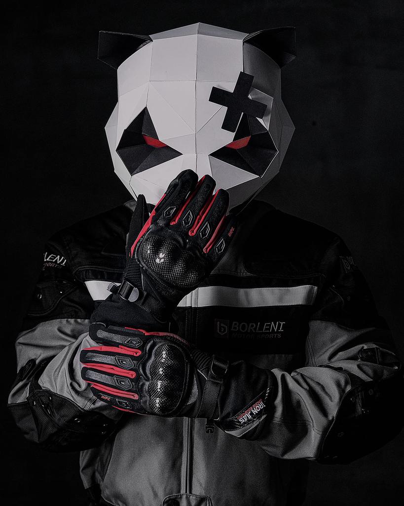 Motorcycle Cold Touchscreen 3M Thinsulate Carbon Motorcycle Racing Impact Unisex Gloves, Winter, Protection, Waterproof, Compatible, Fiber, Gloves,
