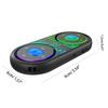 Intelligent Backlight 2.4G Gyro Air Mouse IR Learning Voice Search for Smart TV Projector Computer TV Box
