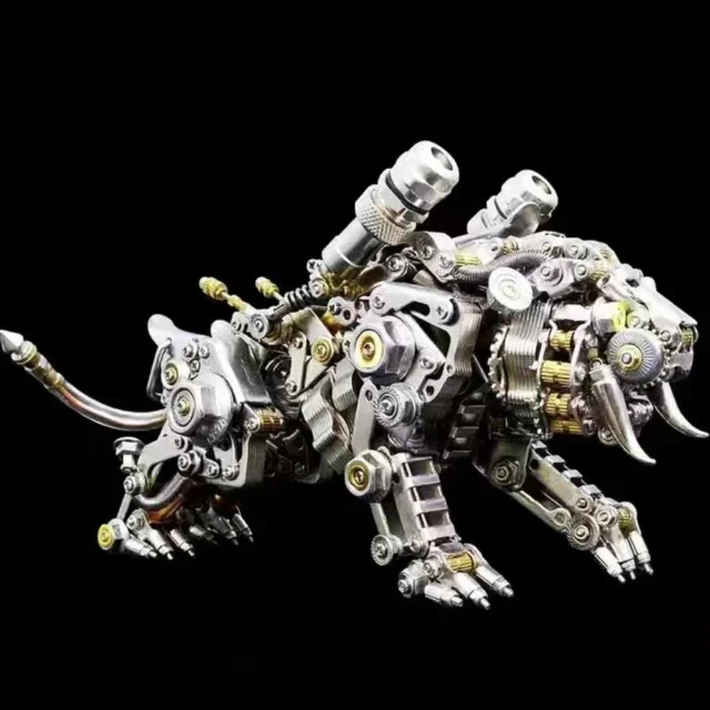 Mechanical Tyrannosaurus Rex, Cobra, Tiger, Scorpion King, Praying Mantis, Hell Level 3D Metal Puzzle Model, High Difficulty Toy