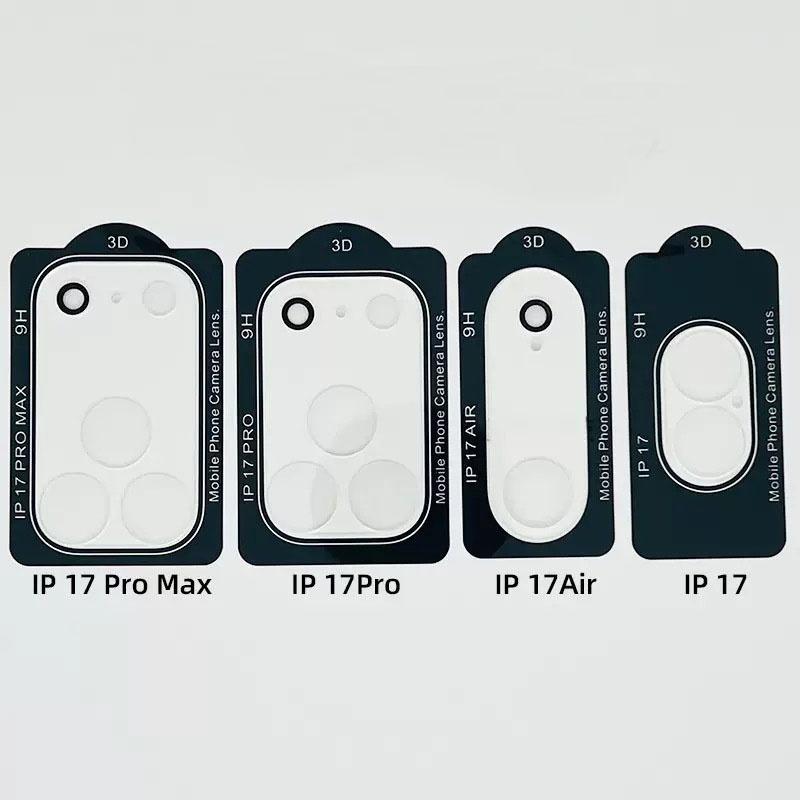 2 PCS For Apple iPhone 17 Air Pro Max 3D Camera Lens Screen Protectors For Apple IPhone17 17promax 17Air Scratch-proof Protective Film