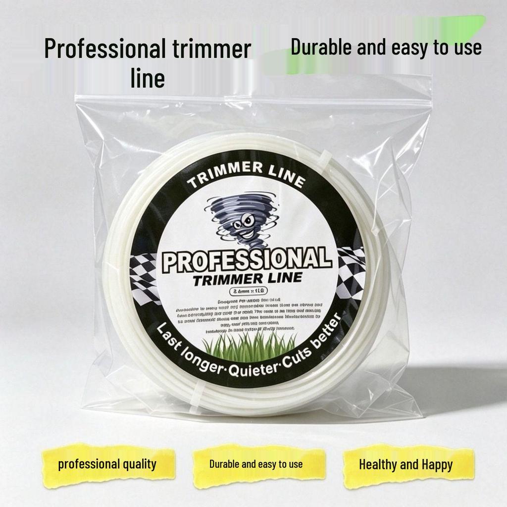 Durable Steel Wire Twisted Tooth Weeding Rope - Wear-Resistant for Grass Cutting.