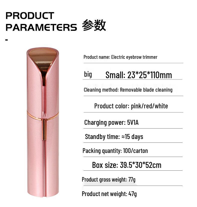 Electric Epilator & Trimmer for Women's and Men's Body & Intimate Areas