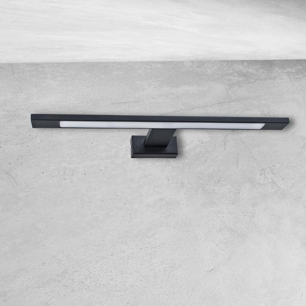 KINKIET SHINE BLACK 40CM 7W LED