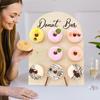 Arch Shaped Wooden Donut Stand Decoration Donut Party Doughnut Holder Wedding Birthday Party Supplies Baby Shower Donut Bar