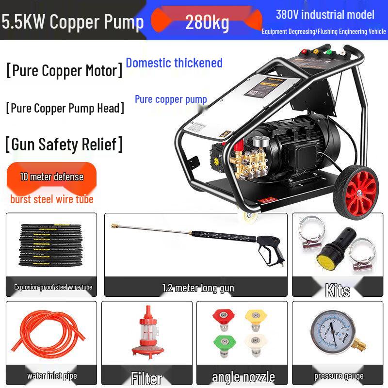 Black Cat Duke Industrial High-Pressure Washer CN plug (adapter included)