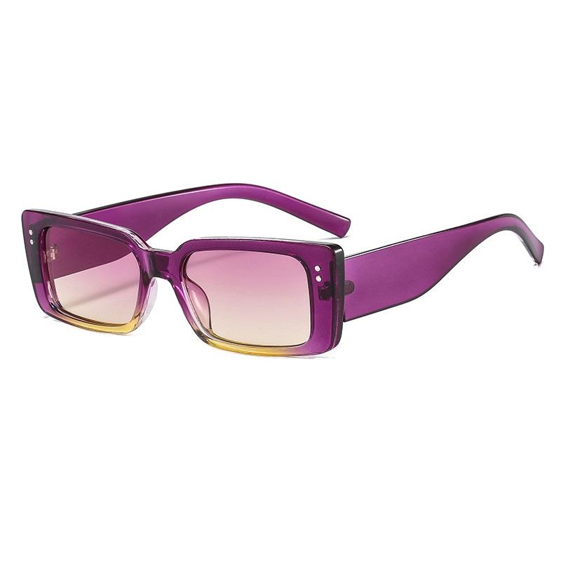 Small Rectangle Sunglasses Women Vintage Brand Designer Men Square Sun Glasses Shades Female Uv400 Eyewear