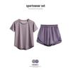 Unisex Quick-Dry Sweat-Wicking Running T-Shirt: Lightweight, Loose Fit, Short Sleeve, Ideal for Summer Fitness and Yoga.