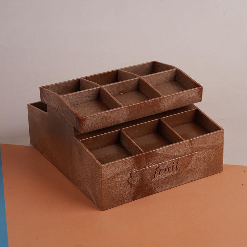 Japanese Dollhouse Mini Simulation Fruit Snack Rack Model Miniature Children'S Play House Ornament