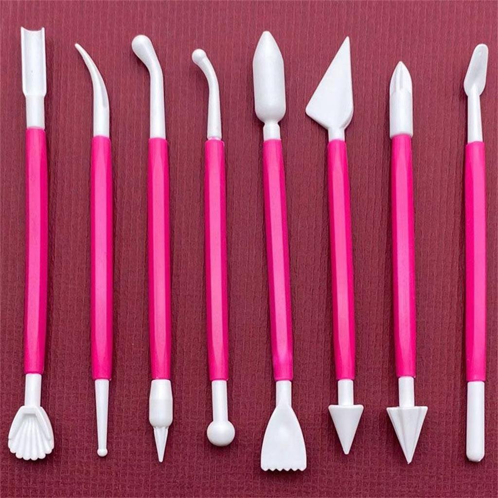 8 Piece Set Of Plastic Stamping Tools