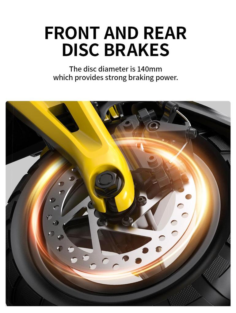 Elektroroller OOTD S10 1400W Motor Höchstgeschwindigkeit 55km/h City E-Scooter 48V 20AH 70 Reichweite Maximale Last 120kg Neu