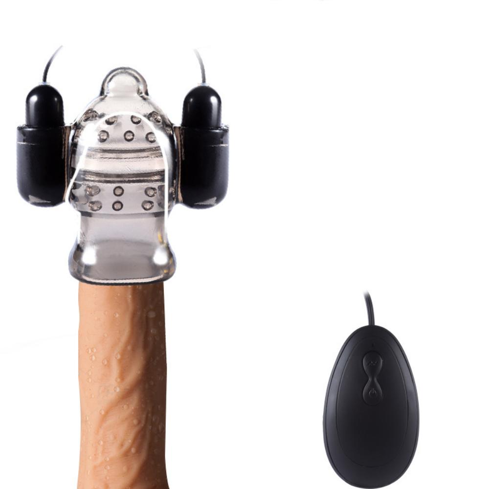Penis Head Bullet Teaser Multi Speed Vibrator Sex Toy for Men and Couples