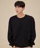 ASTRAL PROJECTION Basic Loose Fit Sweatshirt_Black