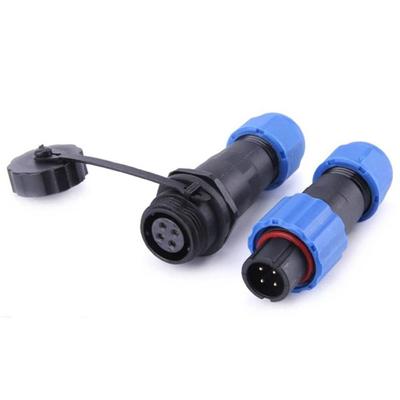 Electrical Accessories SP13 Waterproof Connector Docking IP68 Waterproof Male Female Plug Socket Connector Socket Plug Cable