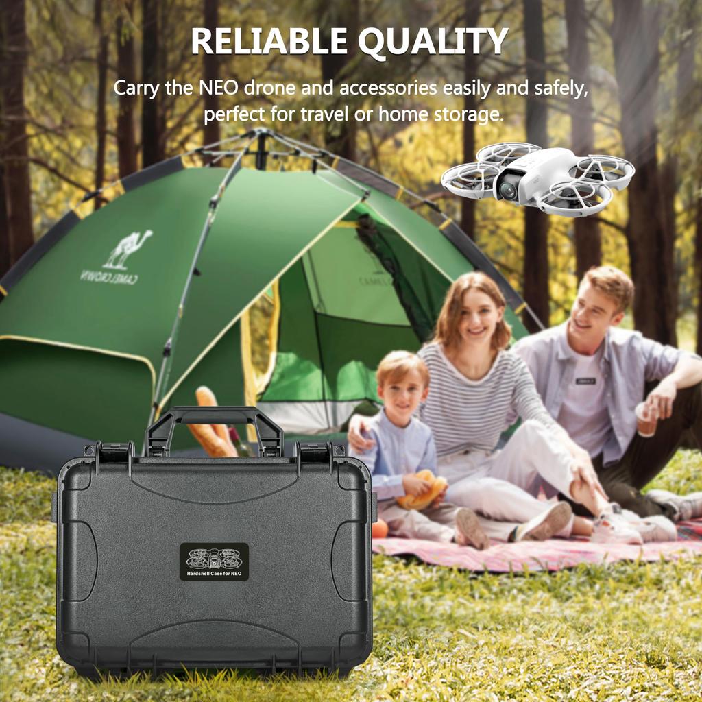 STARTRC Neo pouzdro pro DJI dron, Neo Fly More Combo vodotěsné pouzdro, RC-N3N2 dálkový ovladač, příslušenství tvrdé pouzdro, velkokapacitní úložná taška,