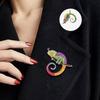 Exquisite Lizard Brooch Retro Personality Chest Decoration Fashion Accessory In 4 Color for Daily Wear & Parties
