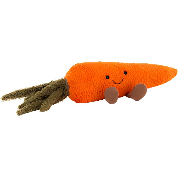 

JELLYCAT Fun Food Series Vegetables Carrot Soothing Doll Plush Doll 32cm high
